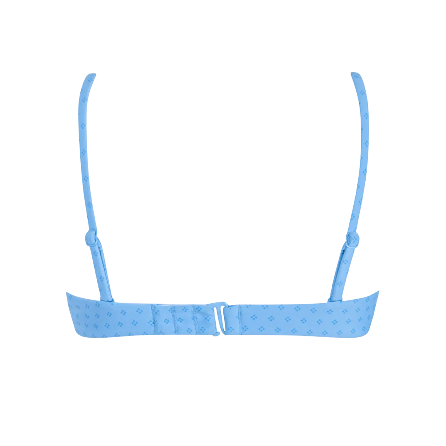 women's le marin dot ruched cup bikini top