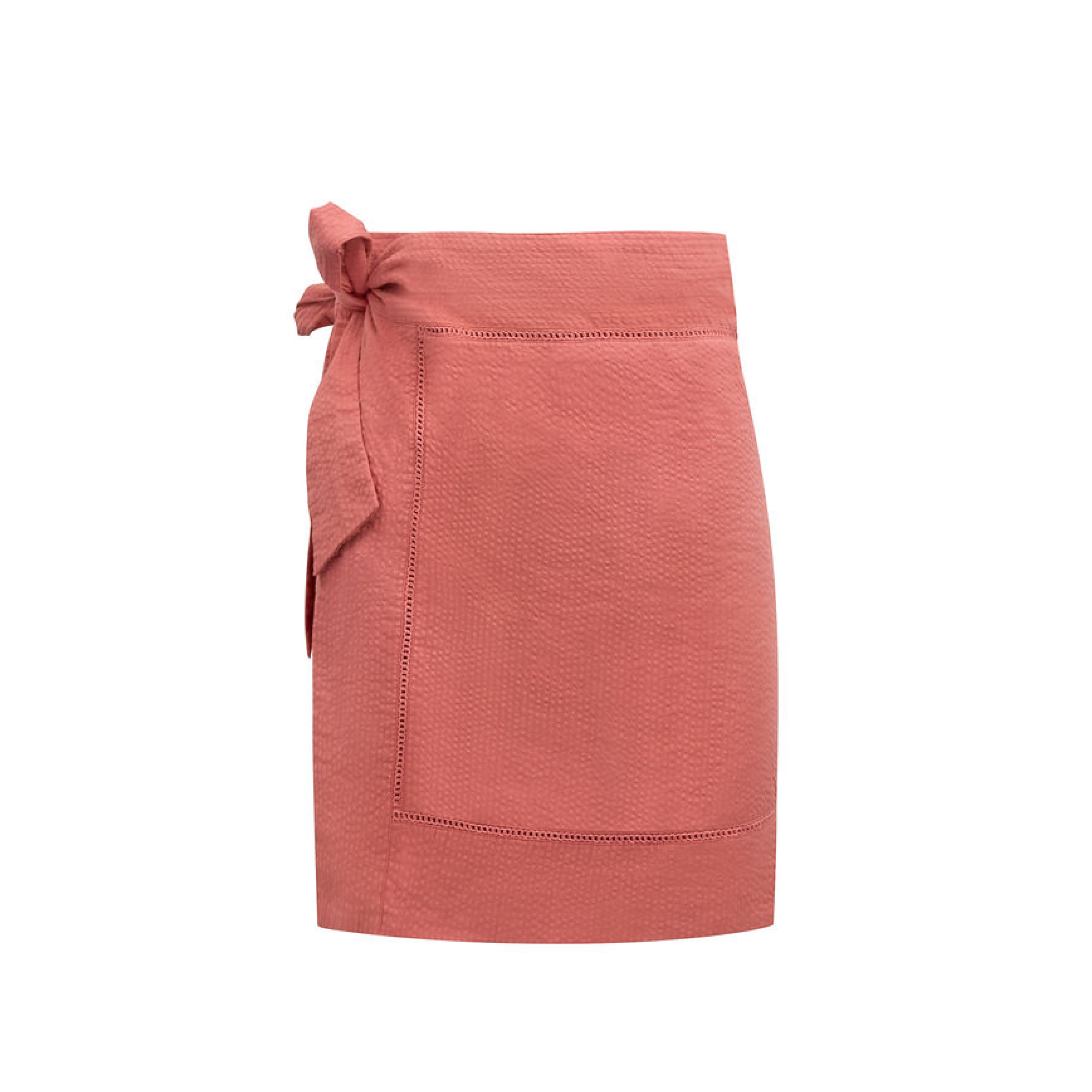women's sailor red seersucker pareo