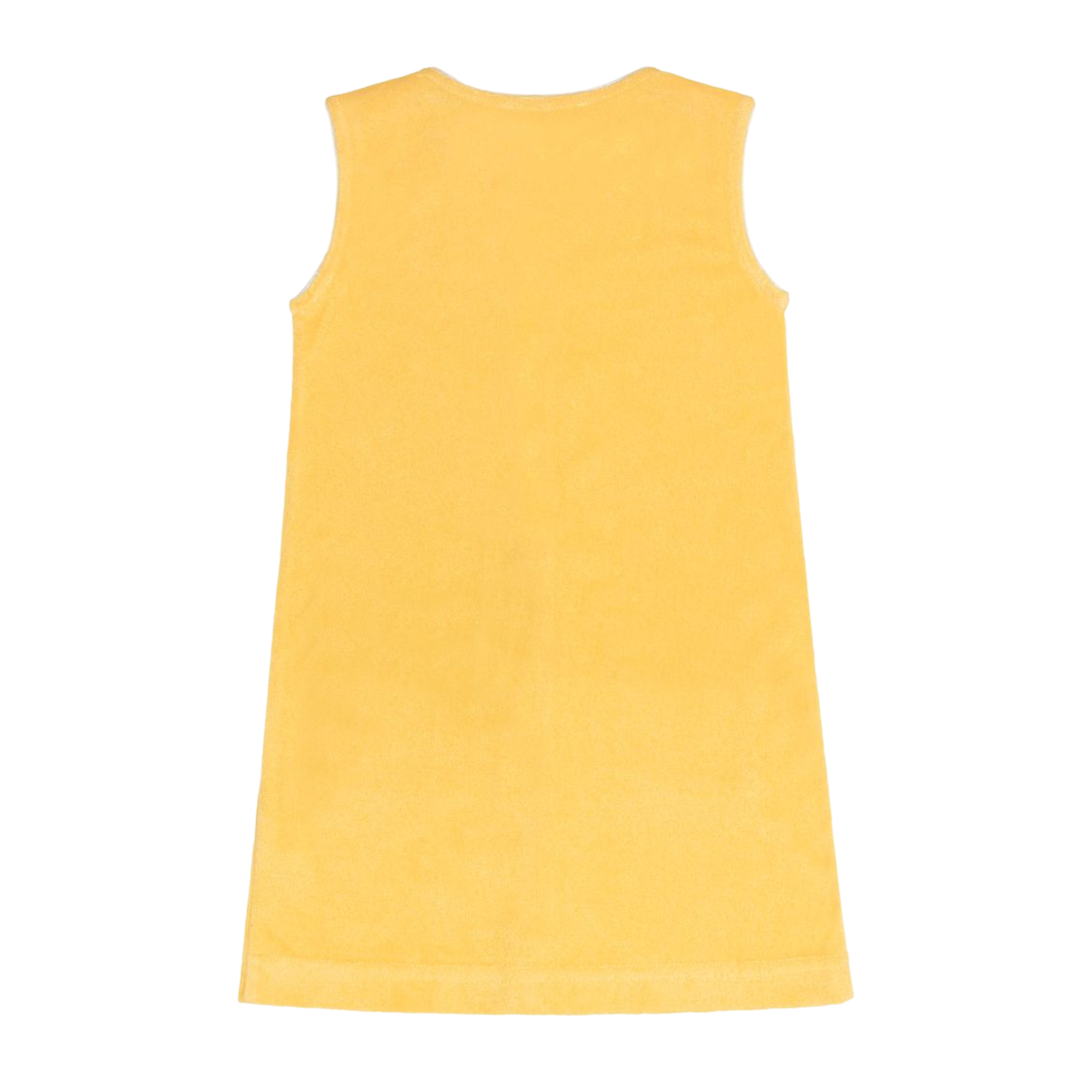 girls soleil french terry button down dress