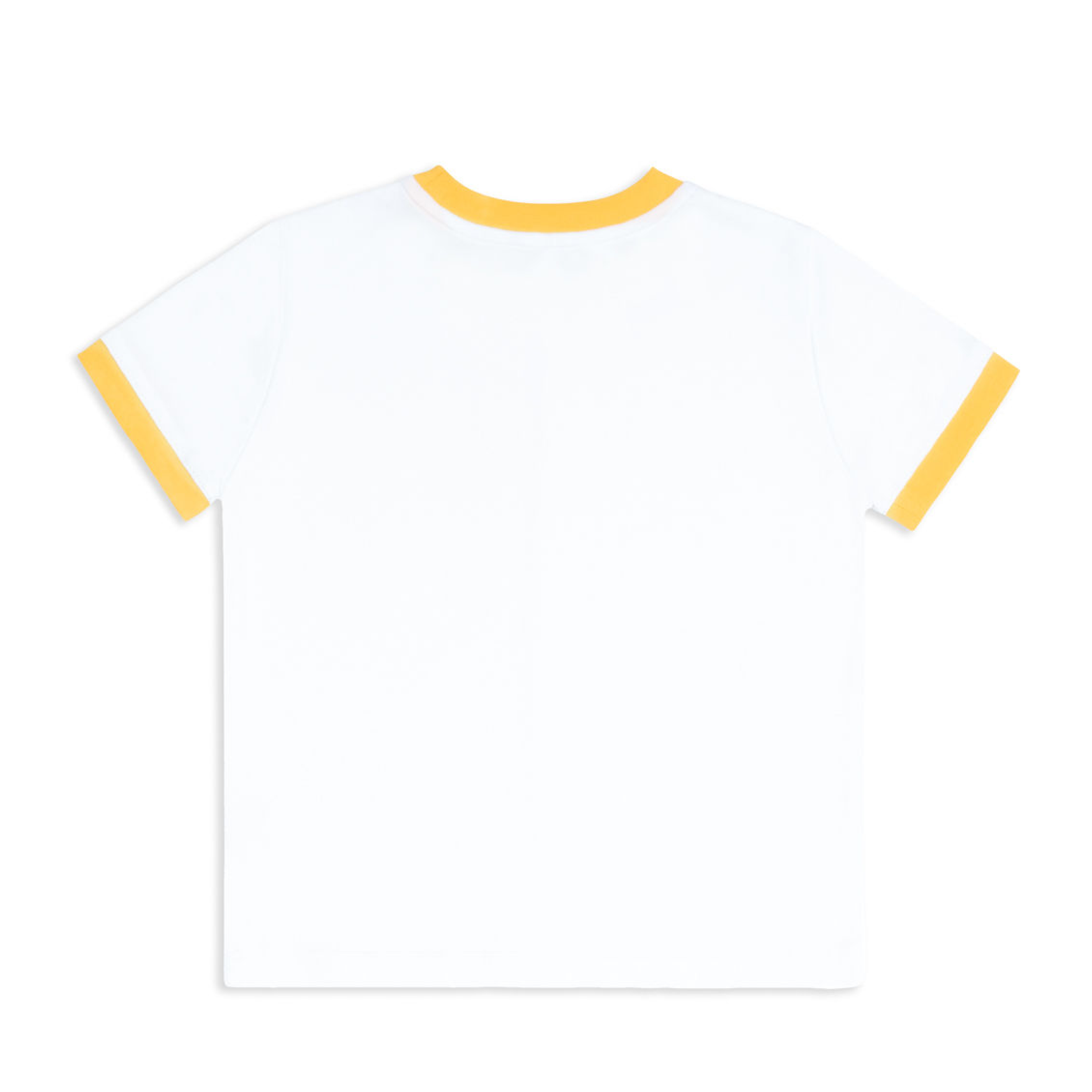 unisex white ringer tee