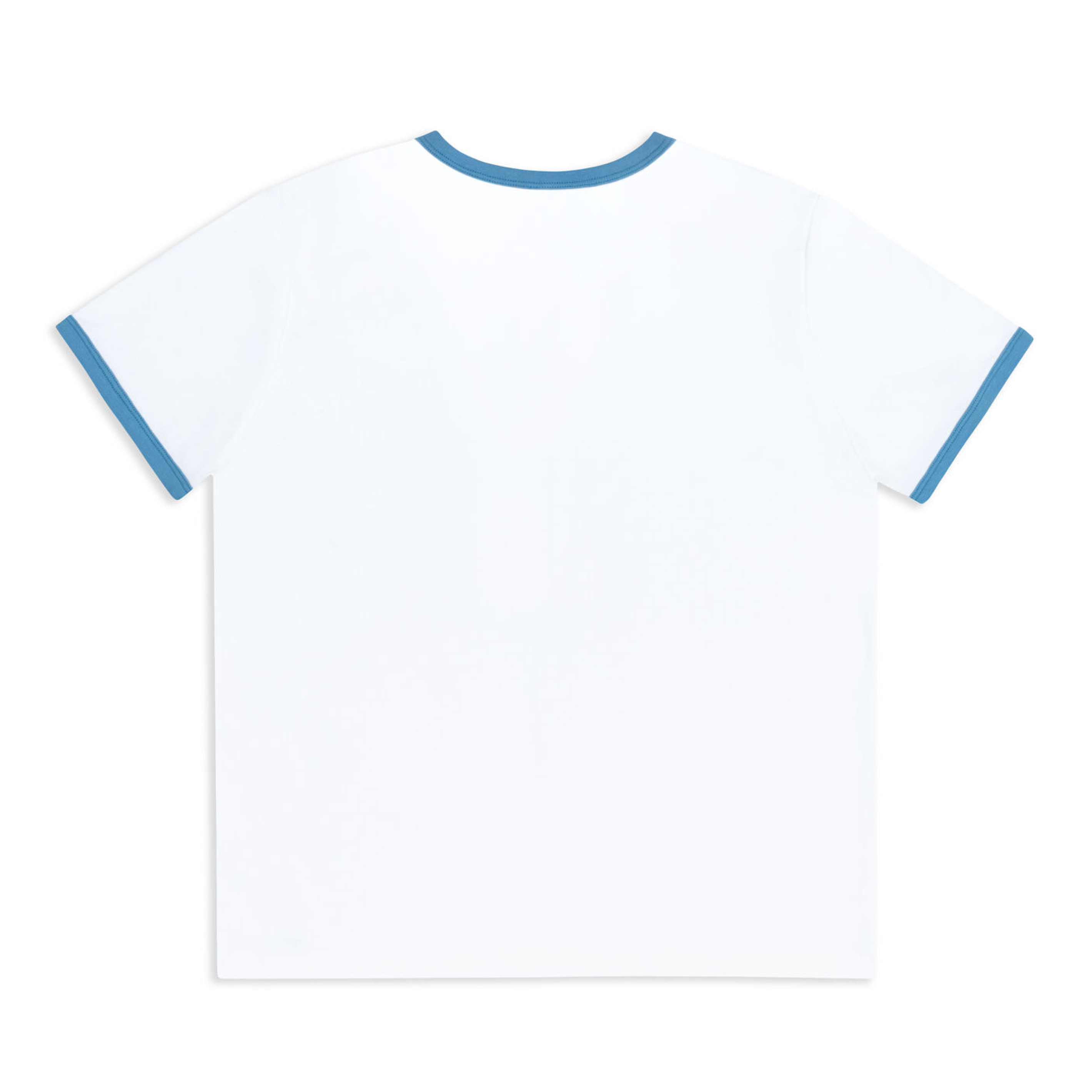 women's white ringer tee