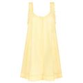 women's soleil scalloped button up dress